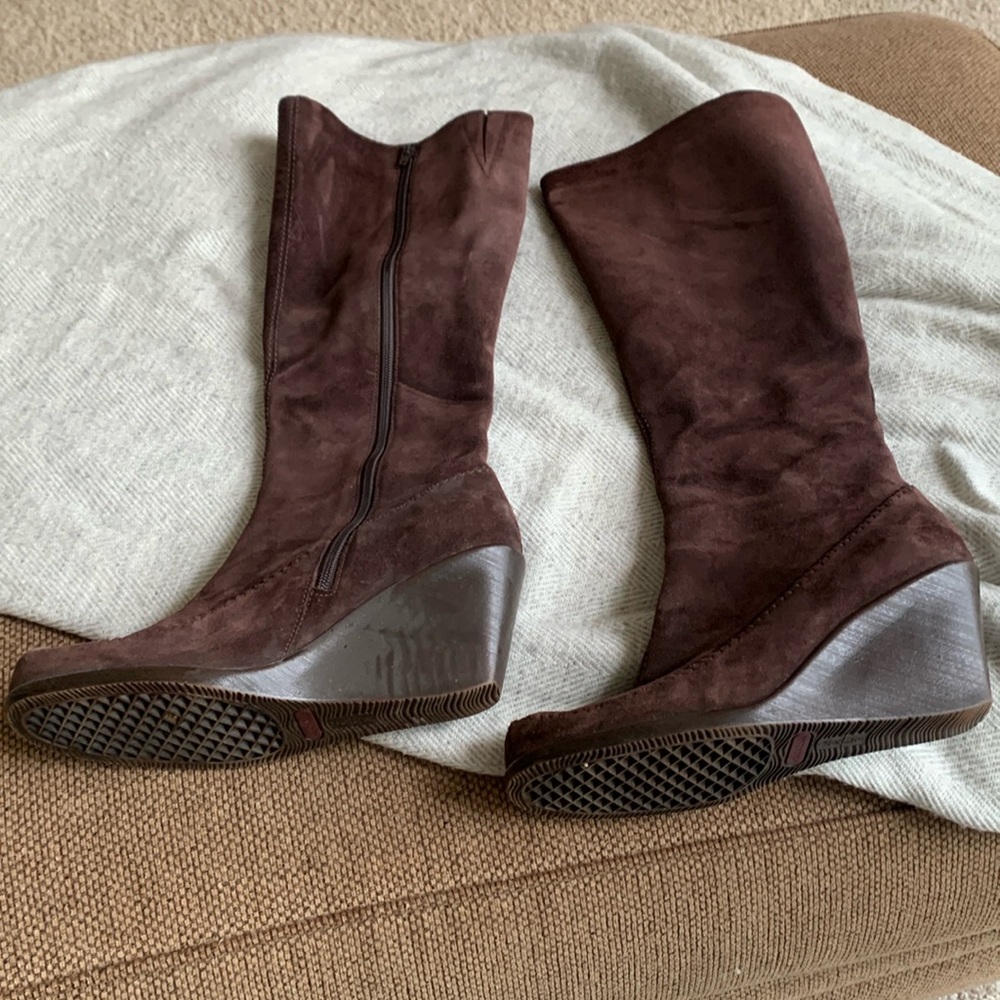 Aerosoles Brown Suede Boots
